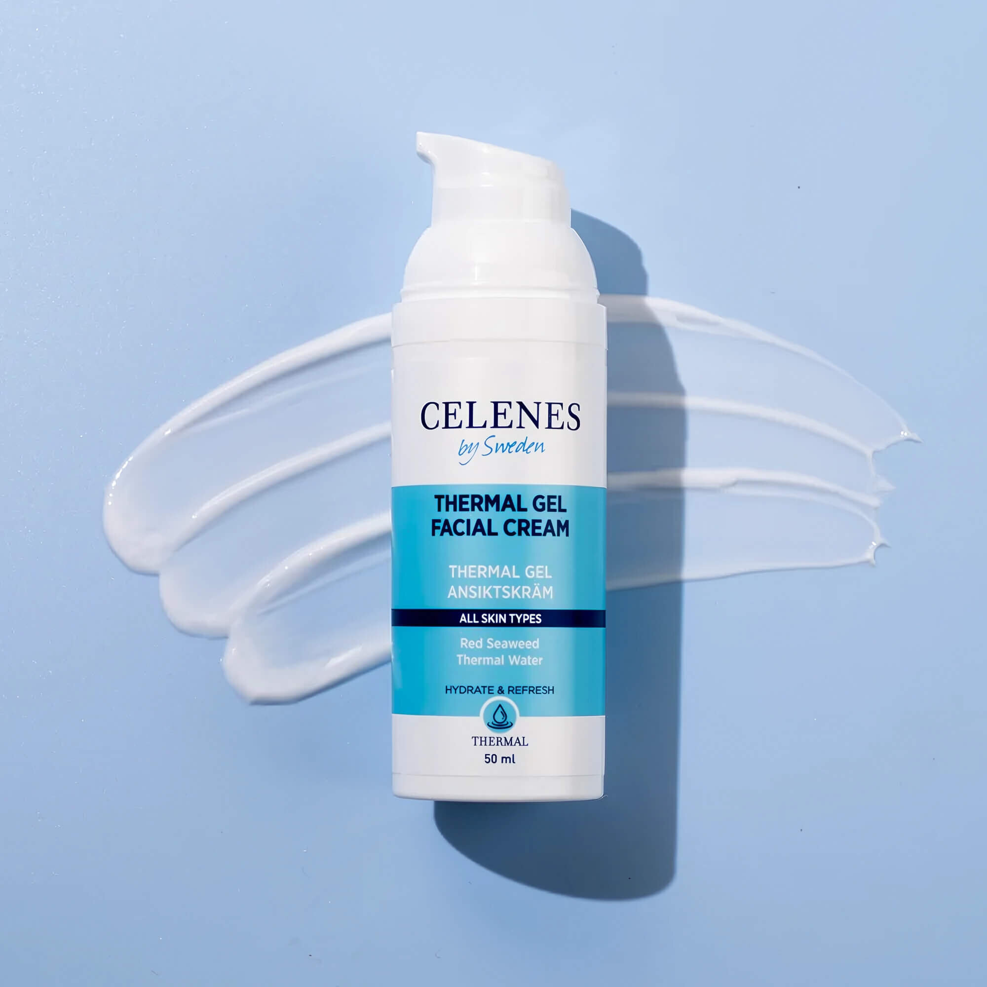 Термальний зволожуючий гель-крем Celenes Thermal Gel Facial Cream