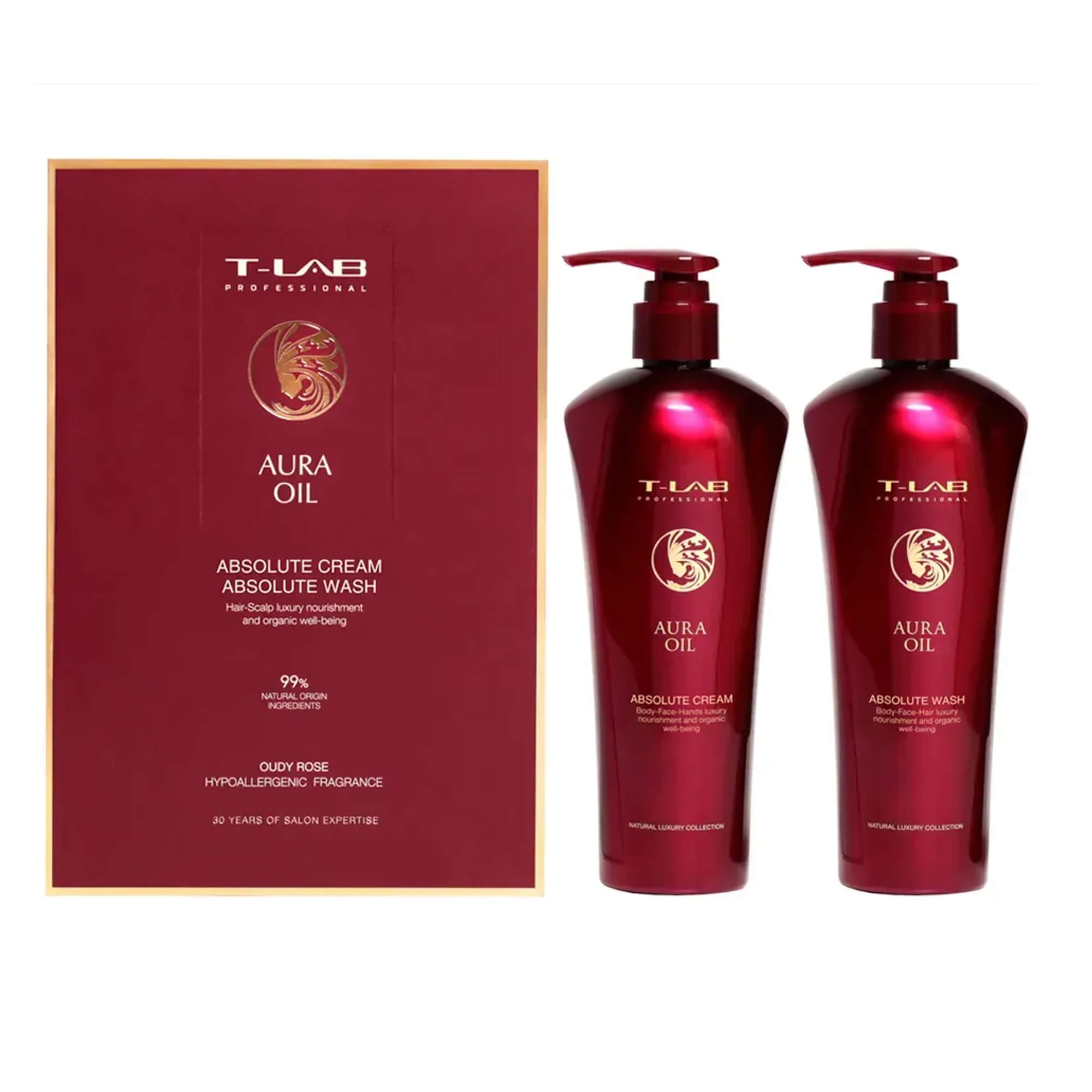T-Lab Aura Oil Absolute Wash and Absolute Cream Set цена