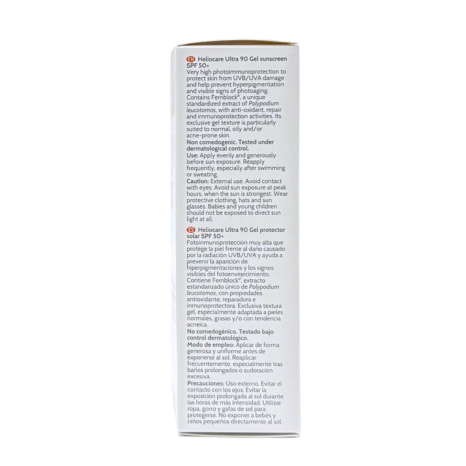 Сонцезахисний гель SPF 90+ для комбінованої та жирної шкіри Cantabria Labs Heliocare Ultra Gel SPF 90+