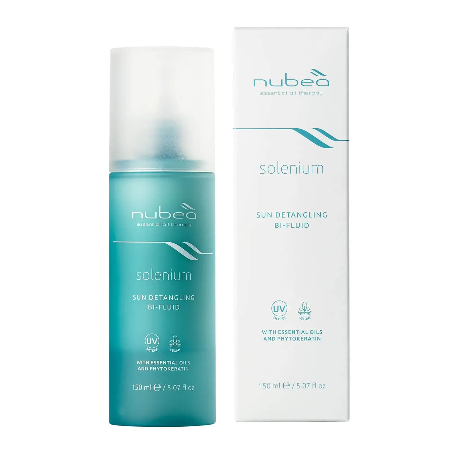 Nubea Двухфазный защитный и разглаживающий флюид для волос