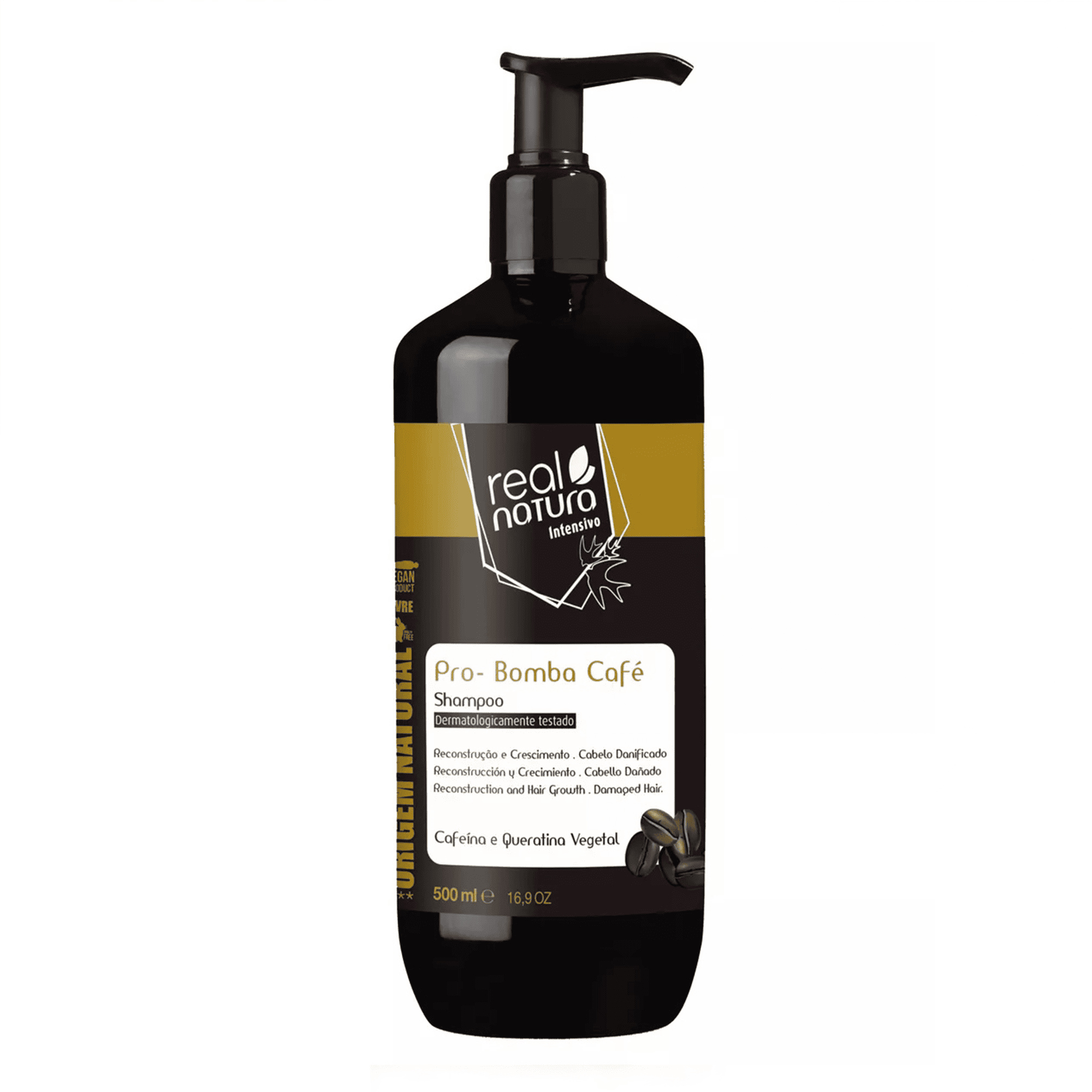 Real Natura Шампунь для восстановления и роста волос