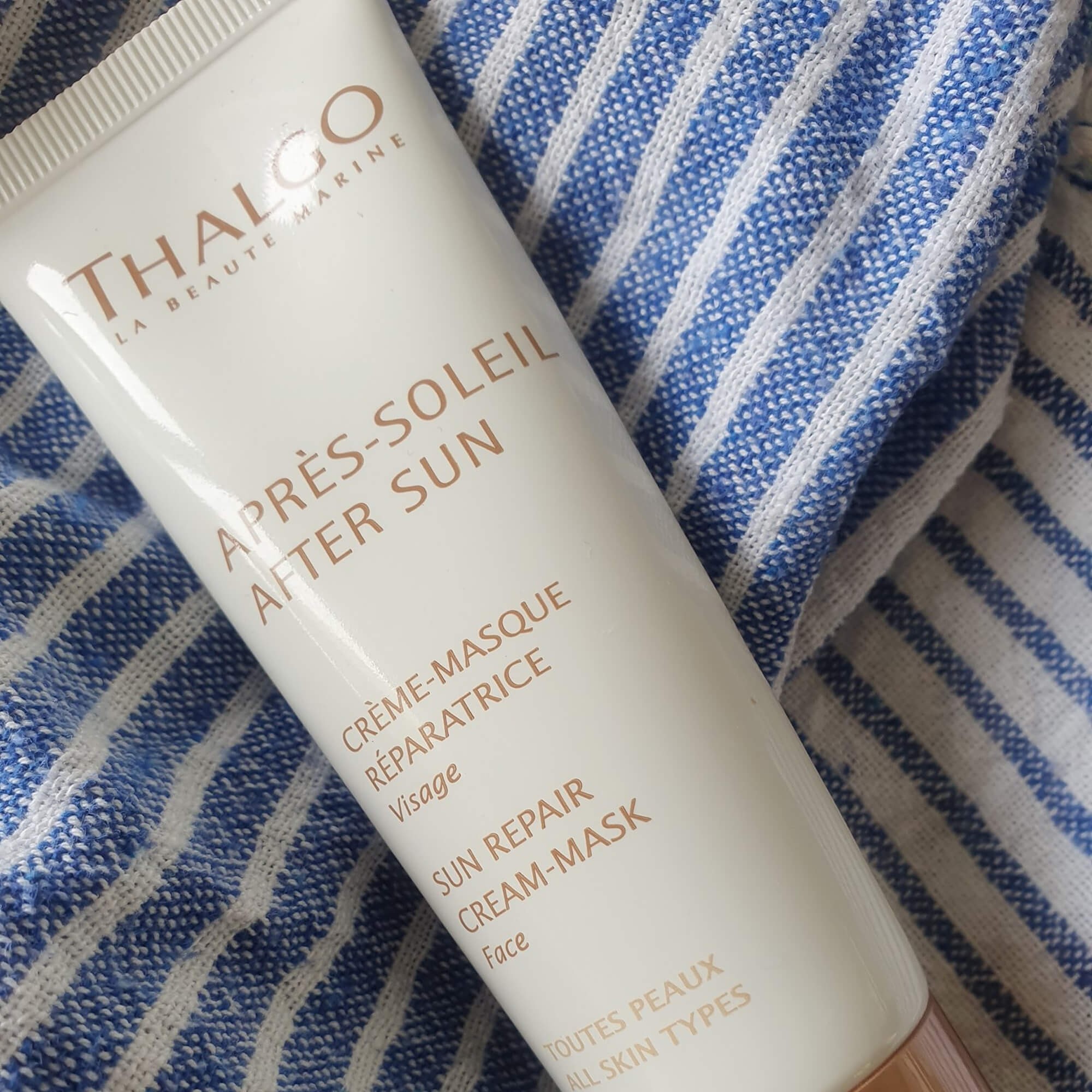 Thalgo Apres Soleil After Sun Відновлювальна крем-маска для обличчя
