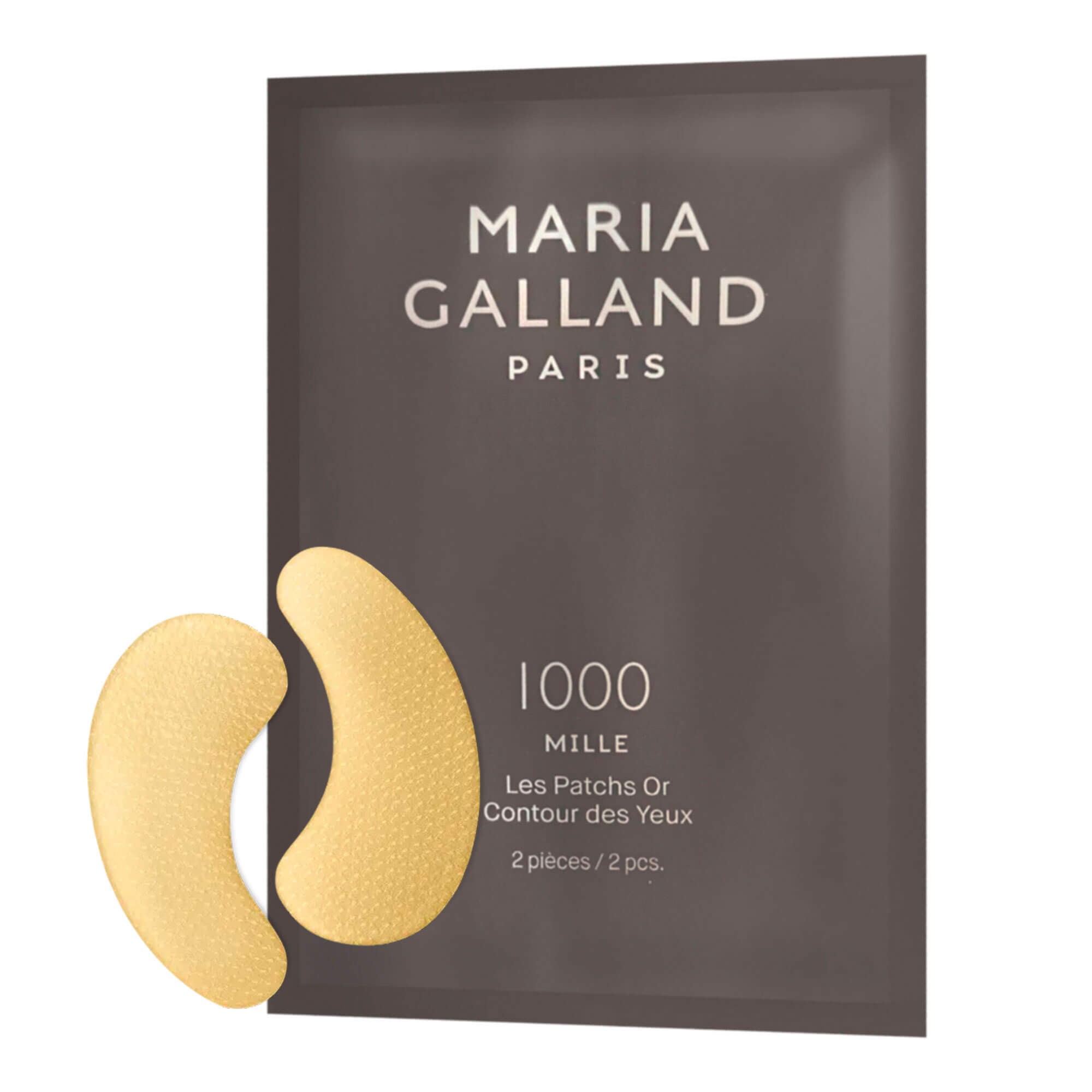 Maria Galland 1000 Mille Les Patchs Or Contour Des Yeux - Золоті патчі для очей сяйво та гладкість шкіри