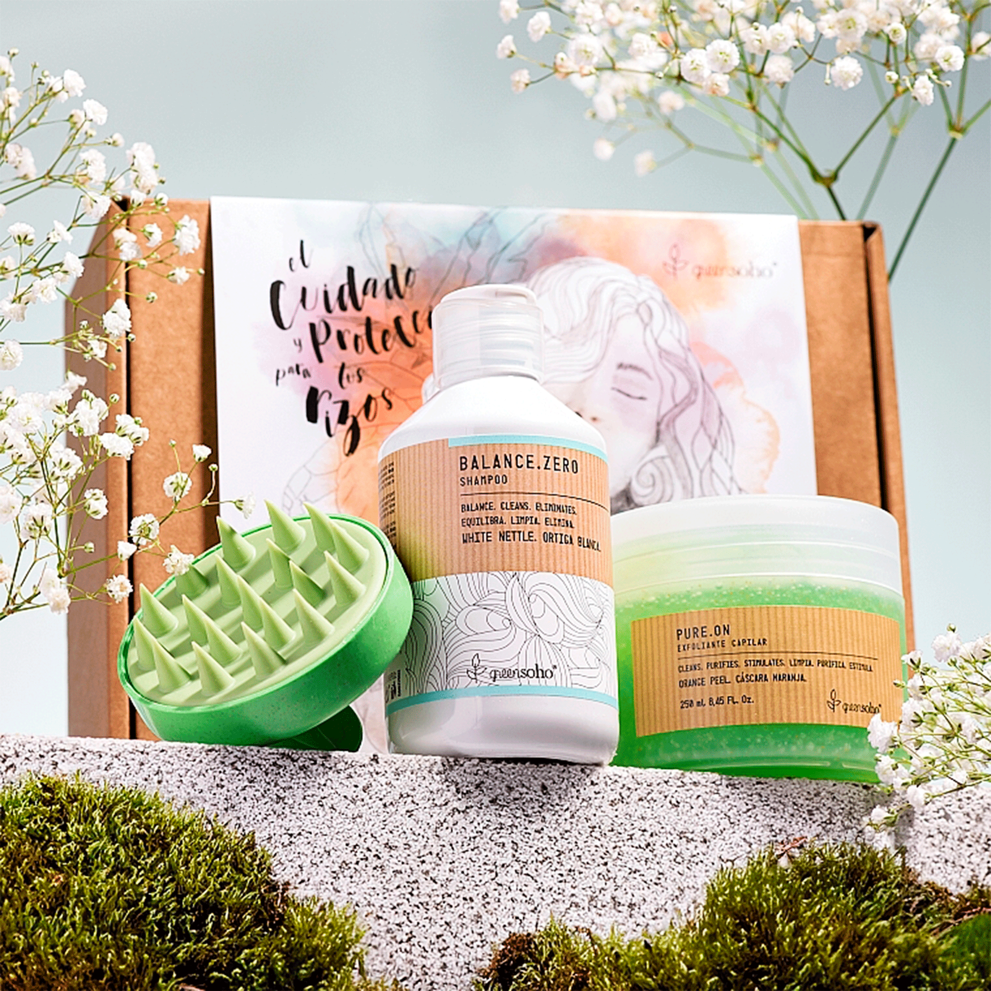 Очищувальний набір для волосся Greensoho Balance.Zero Ritual Kit 