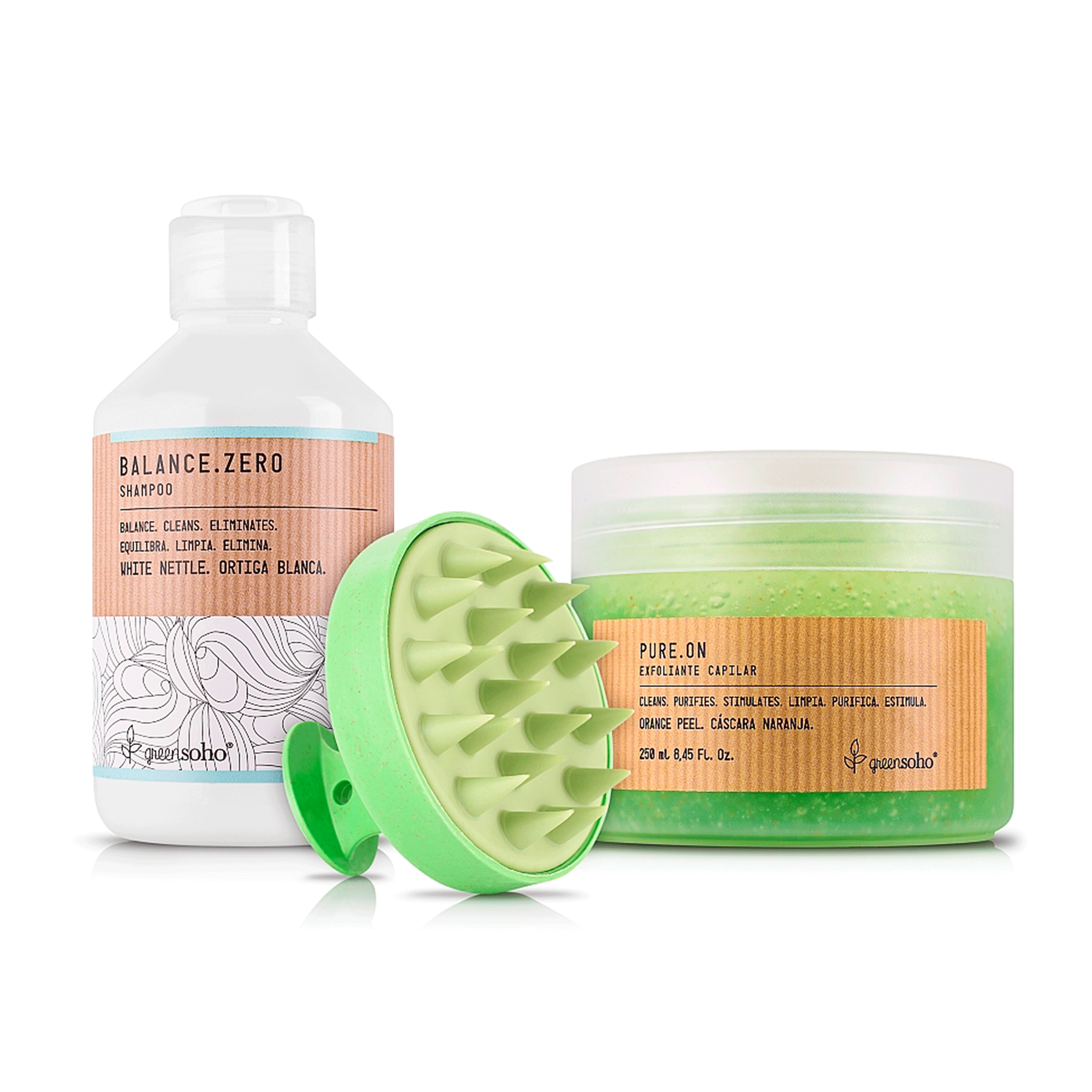 Очищувальний набір для волосся Greensoho Balance.Zero Ritual Kit 