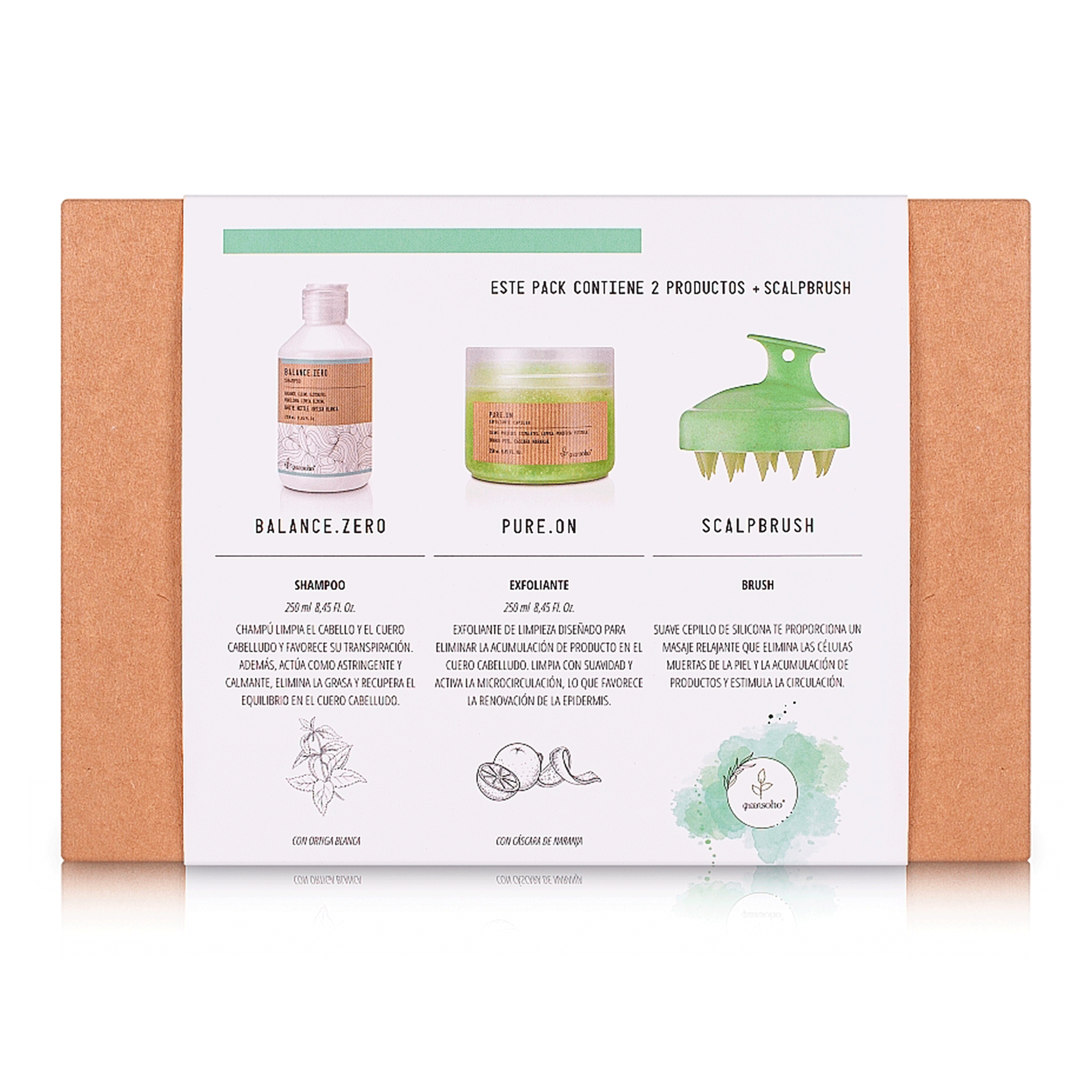 Очищувальний набір для волосся Greensoho Balance.Zero Ritual Kit 