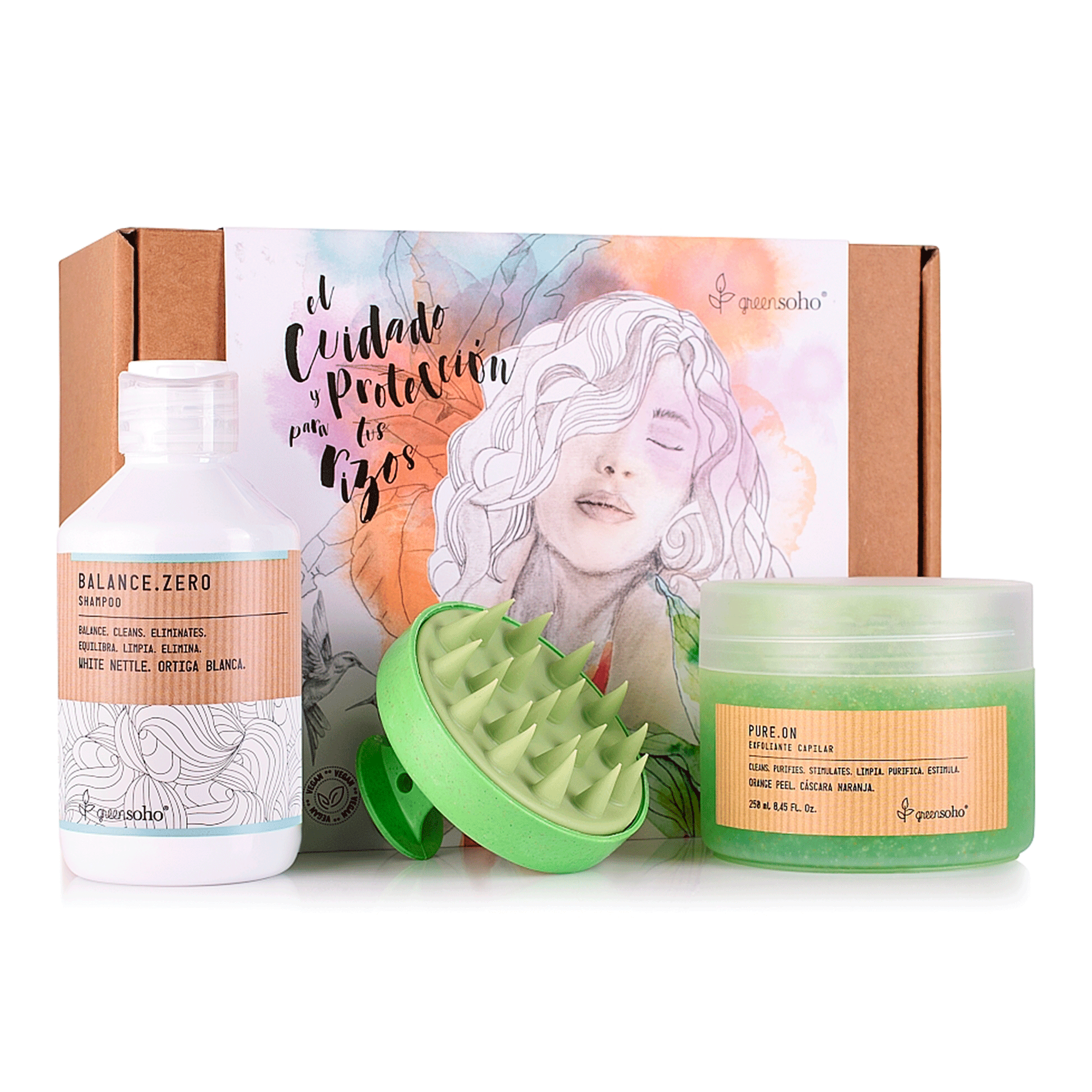 Greensoho Очищувальний набір для волосся